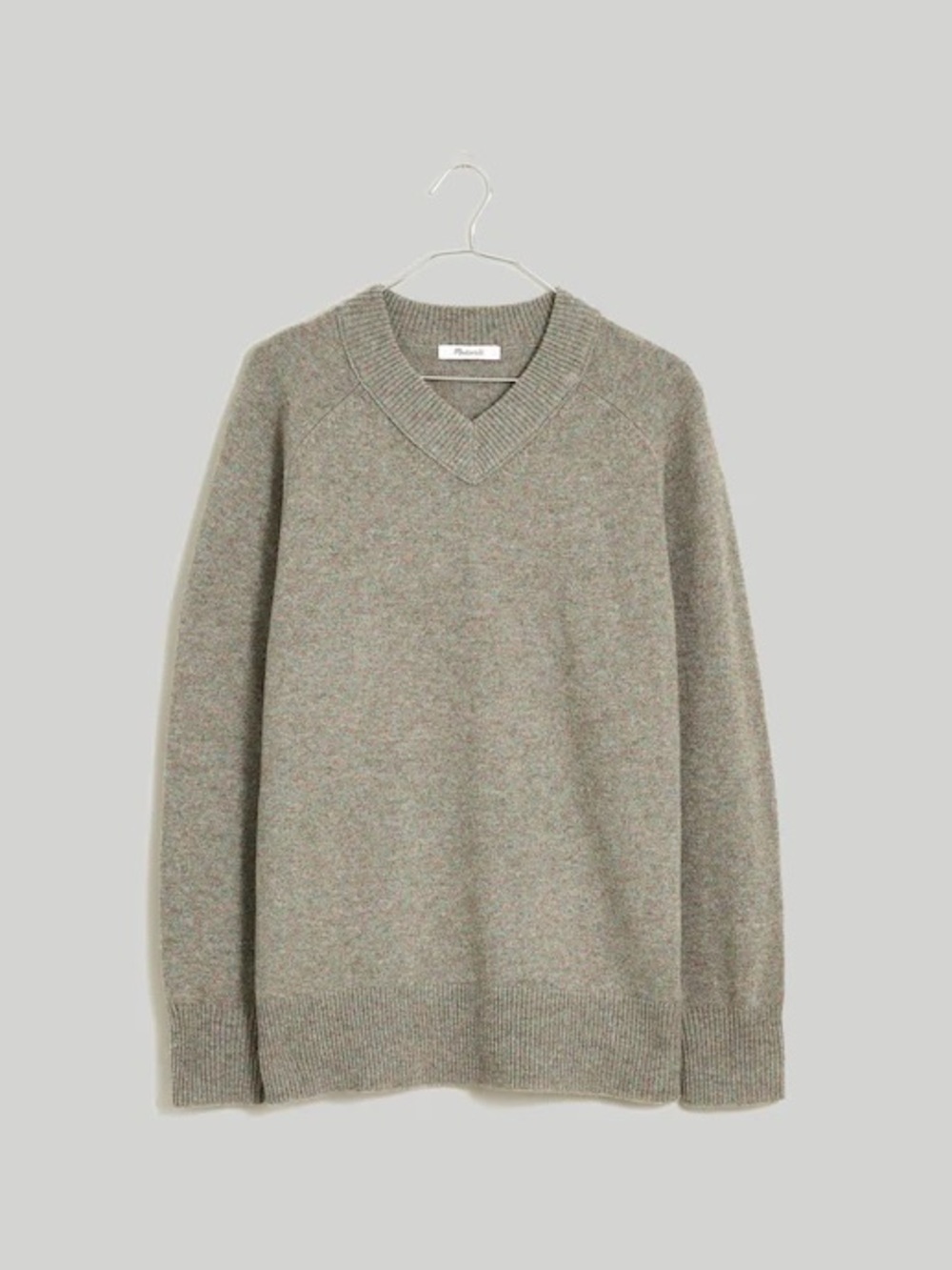 Madewell (Re)generative Wool V-Neck Sweater